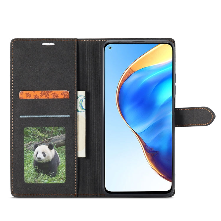 For Xiaomi Mi 10T Pro Forwenw F1 Series Matte Strong Magnetism Horizontal Flip Leather Case with Holder & Card Slots & Wallet & Photo Frame