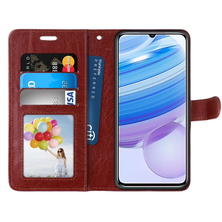 For Xiaomi Redmi 10X 5G / 10X Pro 5G Pure Color Horizontal Flip PU Leather Case with Holder & Card Slots & Wallet & Photo Frame