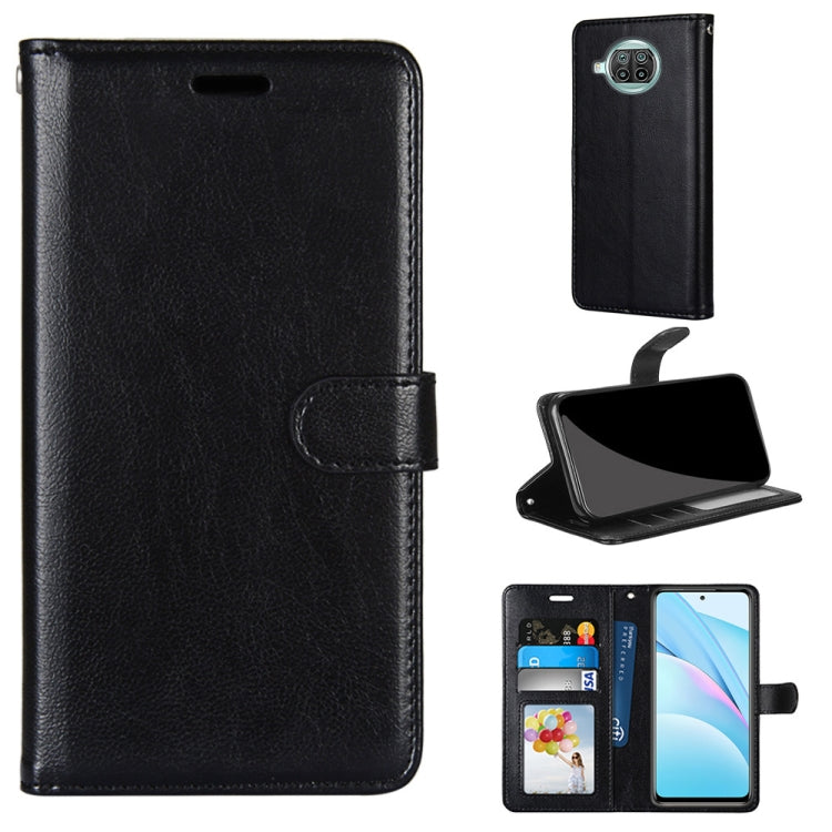 For Xiaomi Mi 10T Lite 5G Pure Color Horizontal Flip PU Leather Case with Holder & Card Slots & Wallet & Photo Frame