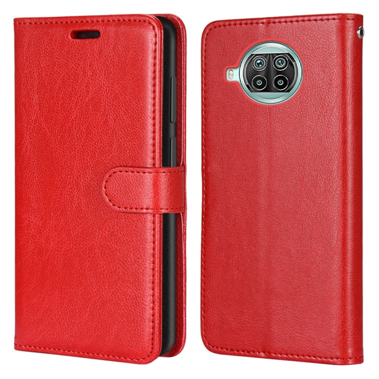 For Xiaomi Mi 10T Lite 5G Pure Color Horizontal Flip PU Leather Case with Holder & Card Slots & Wallet & Photo Frame
