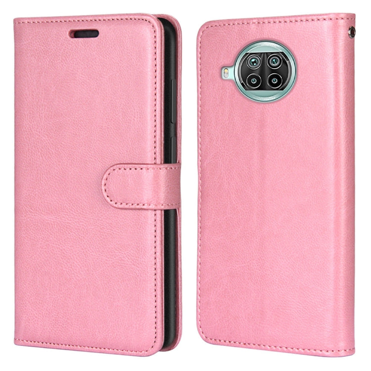 For Xiaomi Mi 10T Lite 5G Pure Color Horizontal Flip PU Leather Case with Holder & Card Slots & Wallet & Photo Frame
