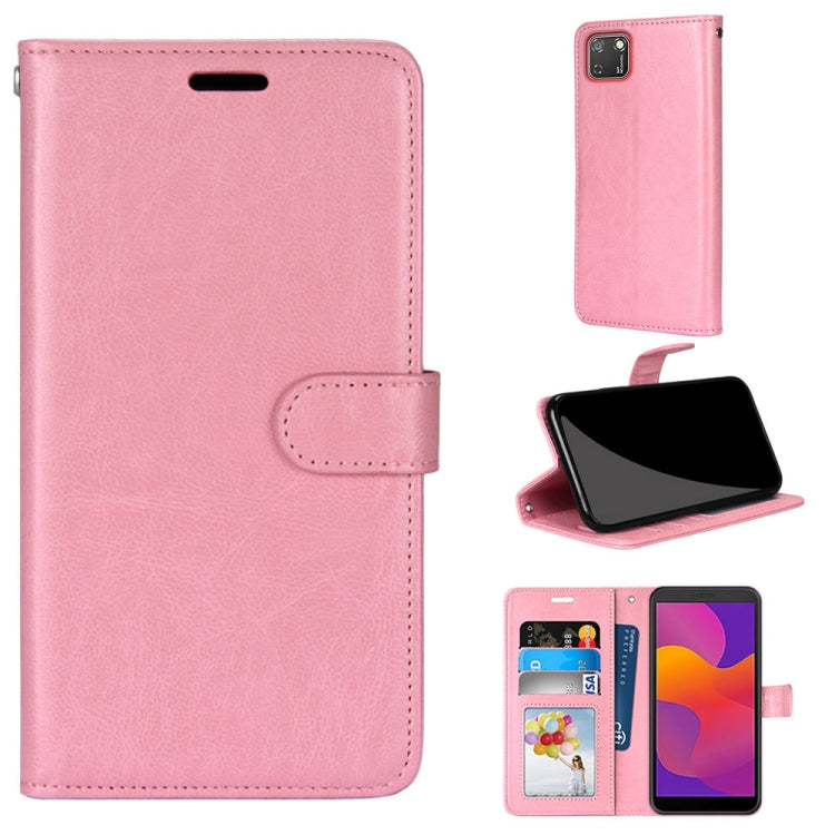 For Huawei Y5p & Honor 9S Pure Color Horizontal Flip PU Leather Case with Holder & Card Slots & Wallet & Photo Frame
