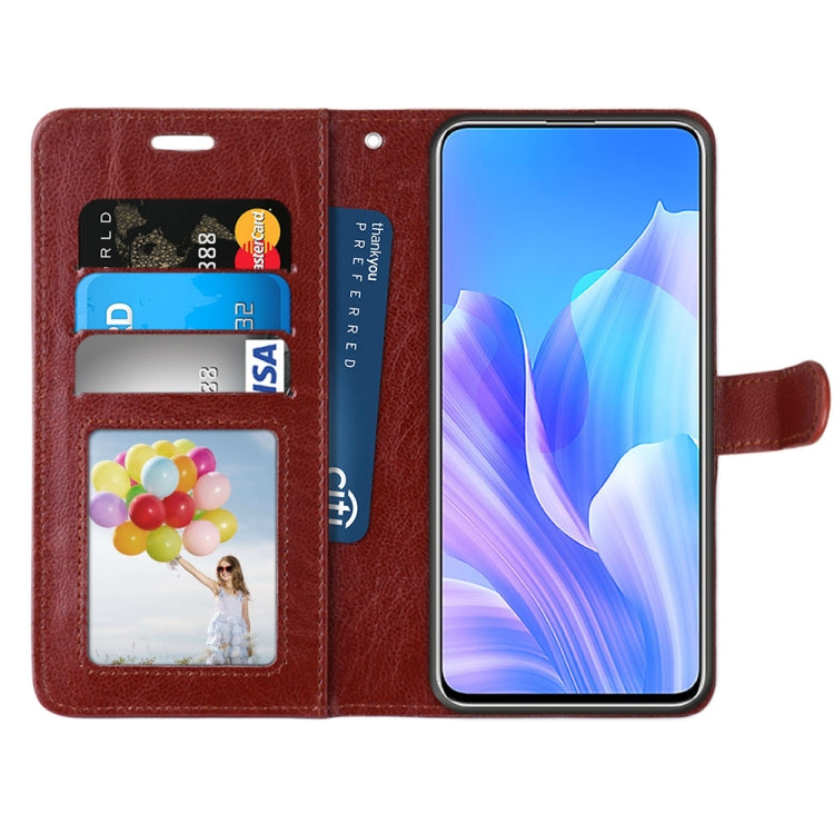 For Huawei Enjoy 20 Plus Pure Color Horizontal Flip PU Leather Case with Holder & Card Slots & Wallet & Photo Frame