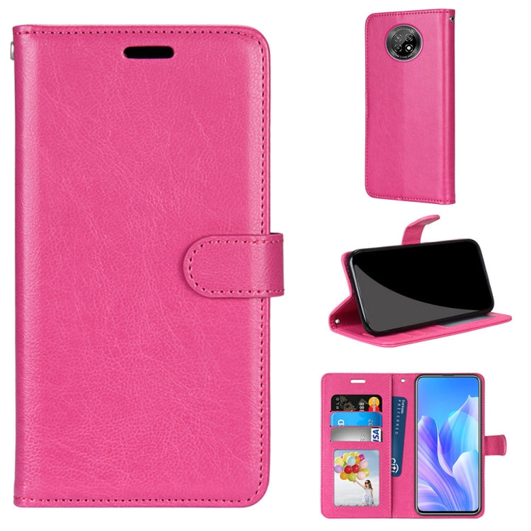 For Huawei Enjoy 20 Plus Pure Color Horizontal Flip PU Leather Case with Holder & Card Slots & Wallet & Photo Frame