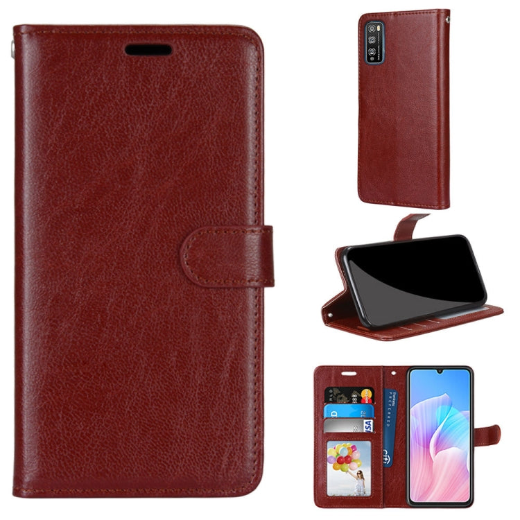 For Huawei Enjoy Z & Enjoy 20 Pro Pure Color Horizontal Flip PU Leather Case with Holder & Card Slots & Wallet & Photo Frame