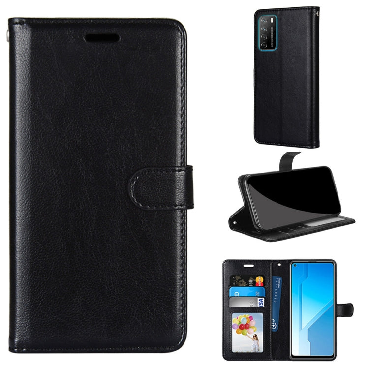 For Huawei Honor Paly4 Pure Color Horizontal Flip PU Leather Case with Holder & Card Slots & Wallet & Photo Frame
