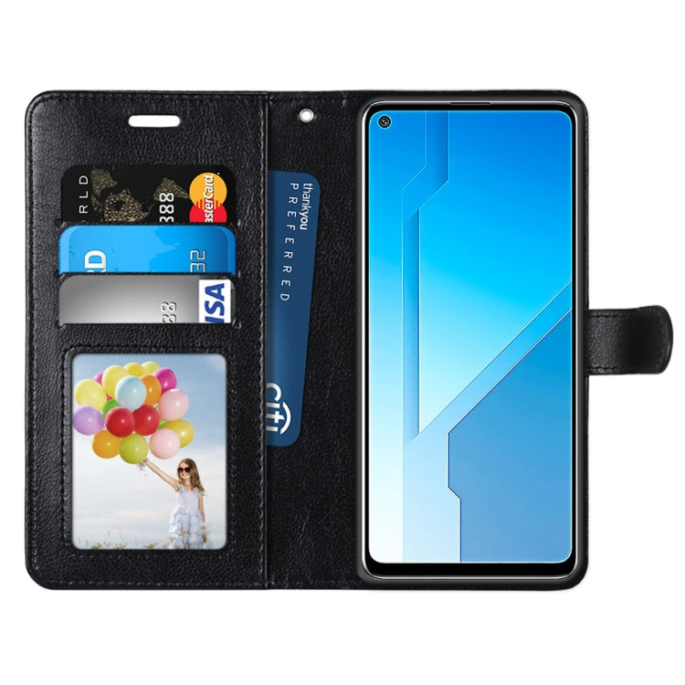 For Huawei Honor Paly4 Pure Color Horizontal Flip PU Leather Case with Holder & Card Slots & Wallet & Photo Frame