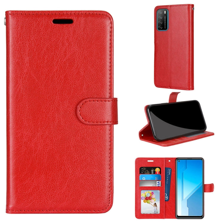 For Huawei Honor Paly4 Pure Color Horizontal Flip PU Leather Case with Holder & Card Slots & Wallet & Photo Frame