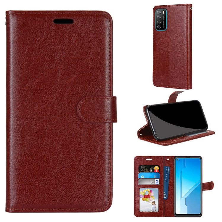 For Huawei Honor Paly4 Pure Color Horizontal Flip PU Leather Case with Holder & Card Slots & Wallet & Photo Frame