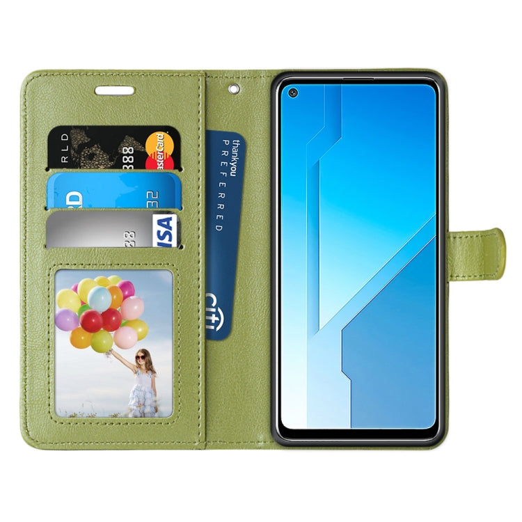 For Huawei Honor Paly4 Pure Color Horizontal Flip PU Leather Case with Holder & Card Slots & Wallet & Photo Frame