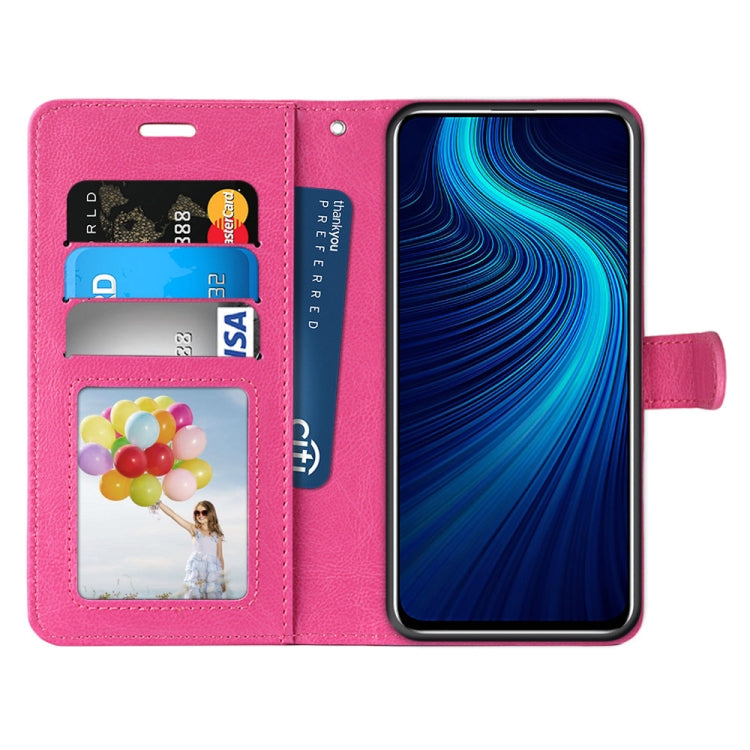 For Huawei Honor X10 & X10 Pro Pure Color Horizontal Flip PU Leather Case with Holder & Card Slots & Wallet & Photo Frame