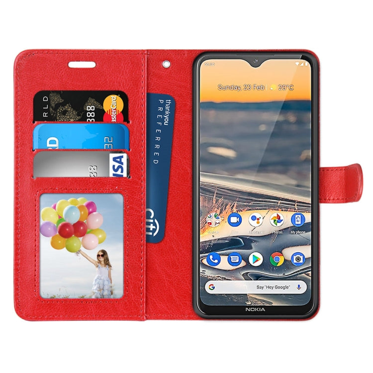 For Nokia 5.3 Pure Color Horizontal Flip PU Leather Case with Holder & Card Slots & Wallet & Photo Frame
