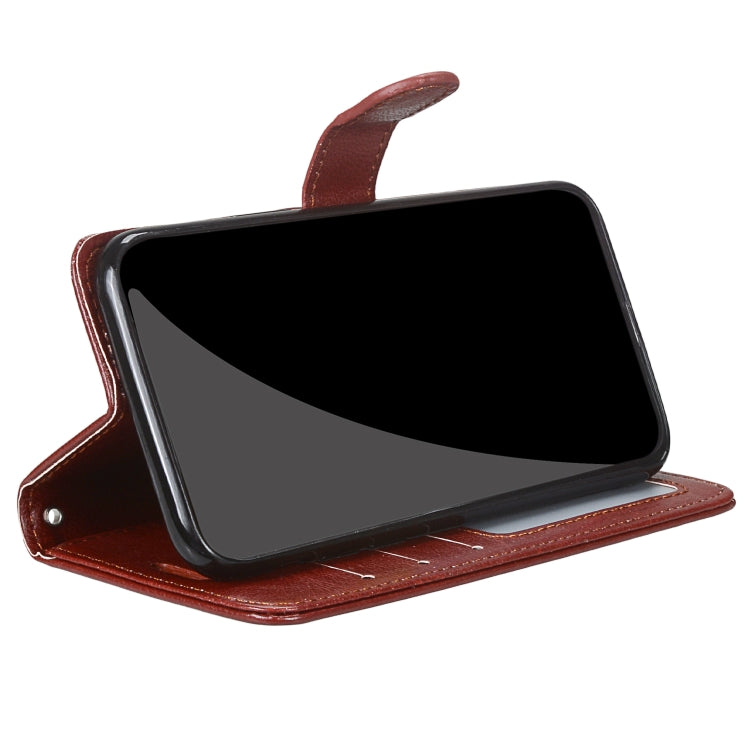 For ZTE Axon 11 5G Pure Color Horizontal Flip PU Leather Case with Holder & Card Slots & Wallet & Photo Frame