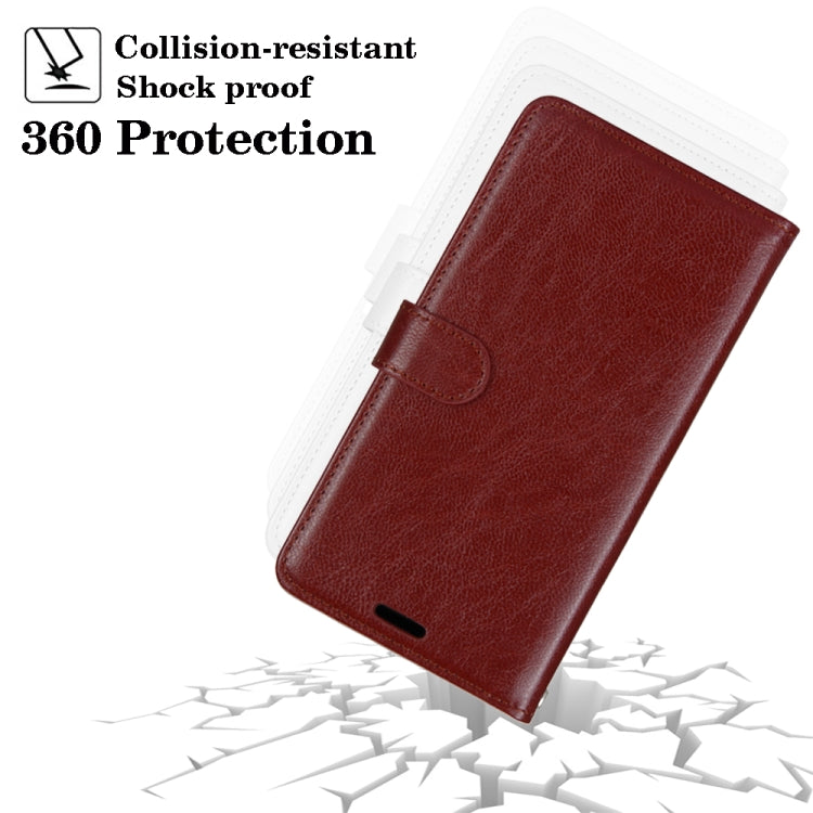 For ZTE Axon 11 5G Pure Color Horizontal Flip PU Leather Case with Holder & Card Slots & Wallet & Photo Frame