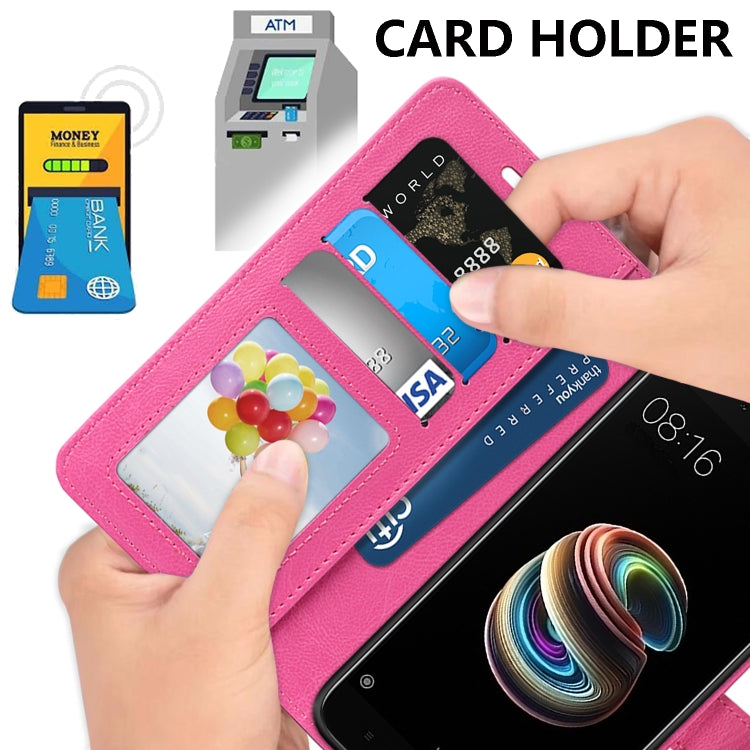 For ZTE Axon 11 5G Pure Color Horizontal Flip PU Leather Case with Holder & Card Slots & Wallet & Photo Frame