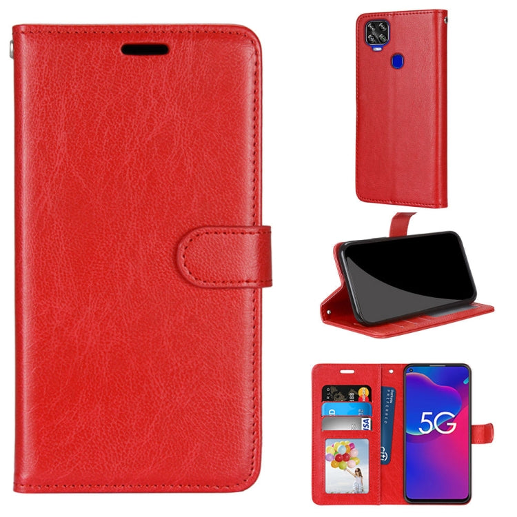For ZTE Axon 11 SE 5G Pure Color Horizontal Flip PU Leather Case with Holder & Card Slots & Wallet & Photo Frame