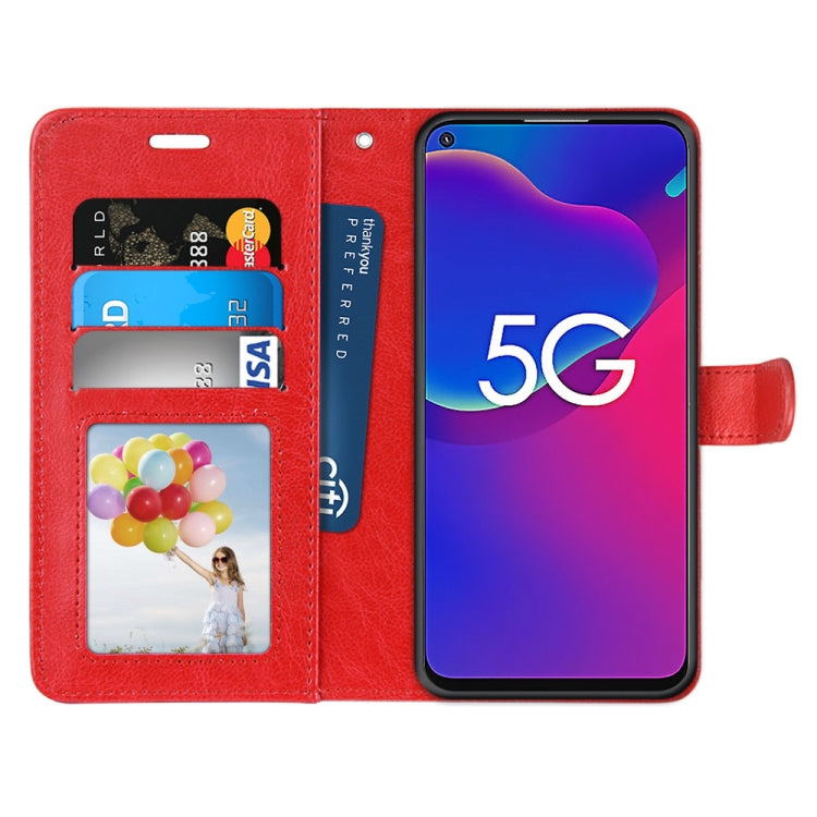 For ZTE Axon 11 SE 5G Pure Color Horizontal Flip PU Leather Case with Holder & Card Slots & Wallet & Photo Frame