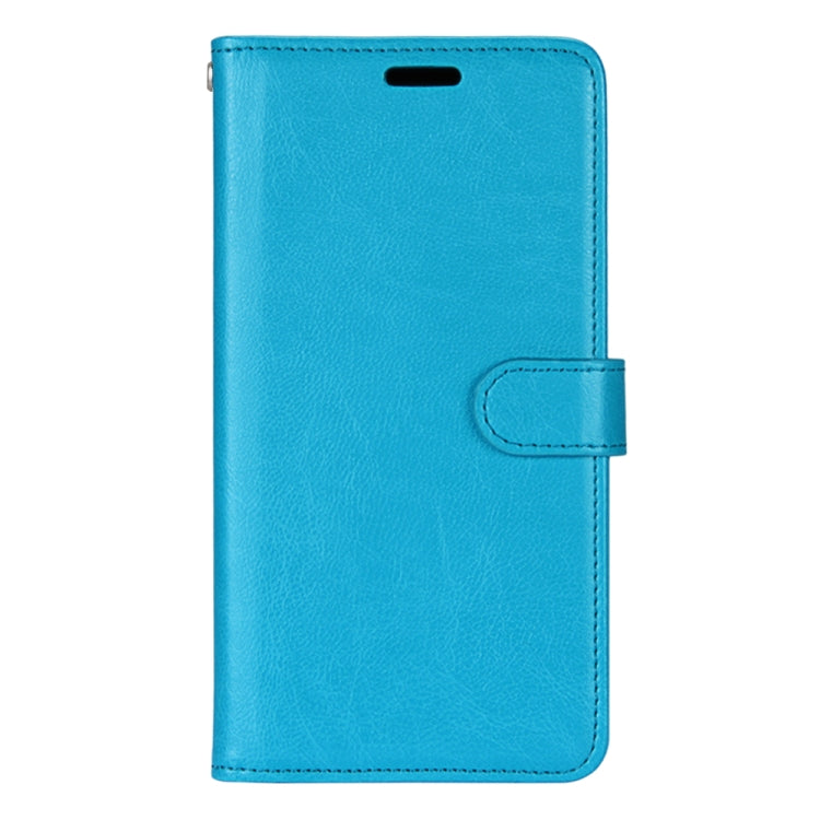 For ZTE Axon 11 SE 5G Pure Color Horizontal Flip PU Leather Case with Holder & Card Slots & Wallet & Photo Frame
