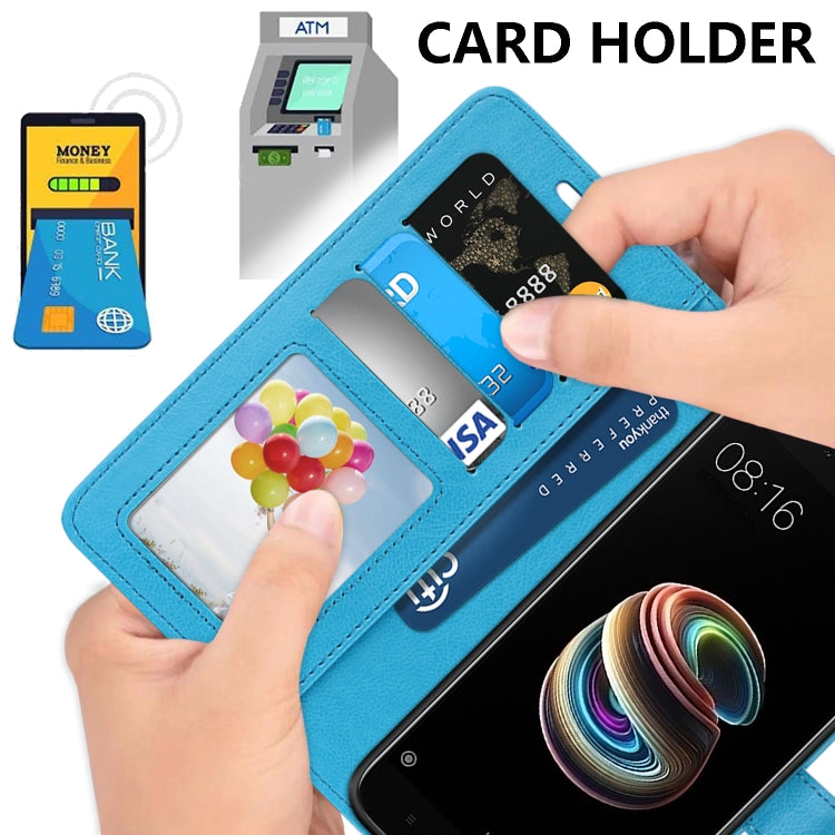 For ZTE Axon 11 SE 5G Pure Color Horizontal Flip PU Leather Case with Holder & Card Slots & Wallet & Photo Frame