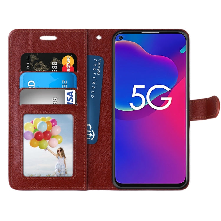 For ZTE Axon 11 SE 5G Pure Color Horizontal Flip PU Leather Case with Holder & Card Slots & Wallet & Photo Frame