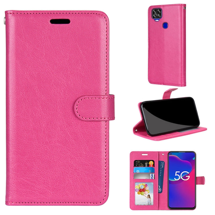 For ZTE Axon 11 SE 5G Pure Color Horizontal Flip PU Leather Case with Holder & Card Slots & Wallet & Photo Frame