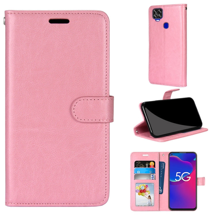 For ZTE Axon 11 SE 5G Pure Color Horizontal Flip PU Leather Case with Holder & Card Slots & Wallet & Photo Frame