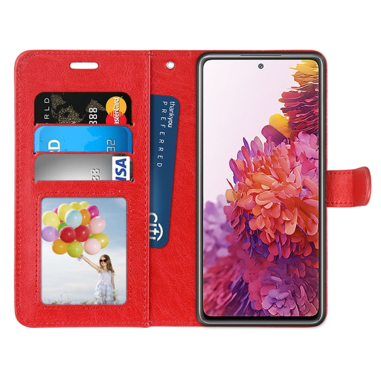 For Samsung Galaxy S20 FE 5G Pure Color Horizontal Flip PU Leather Case with Holder & Card Slots & Wallet & Photo Frame