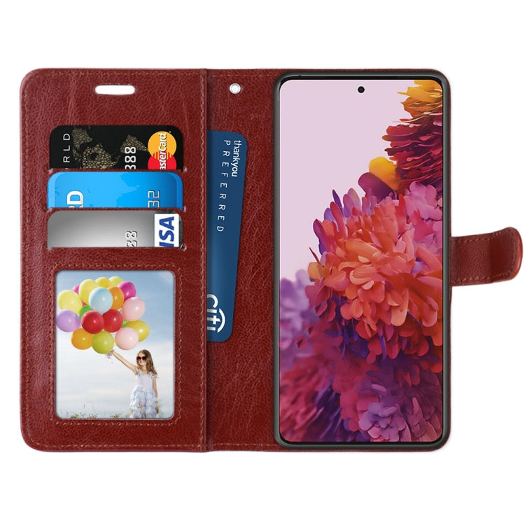 For Samsung Galaxy S21 5G Pure Color Horizontal Flip PU Leather Case with Holder & Card Slots & Wallet & Photo Frame