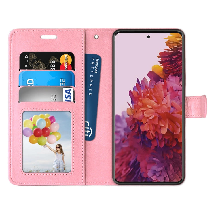 For Samsung Galaxy S21 5G Pure Color Horizontal Flip PU Leather Case with Holder & Card Slots & Wallet & Photo Frame