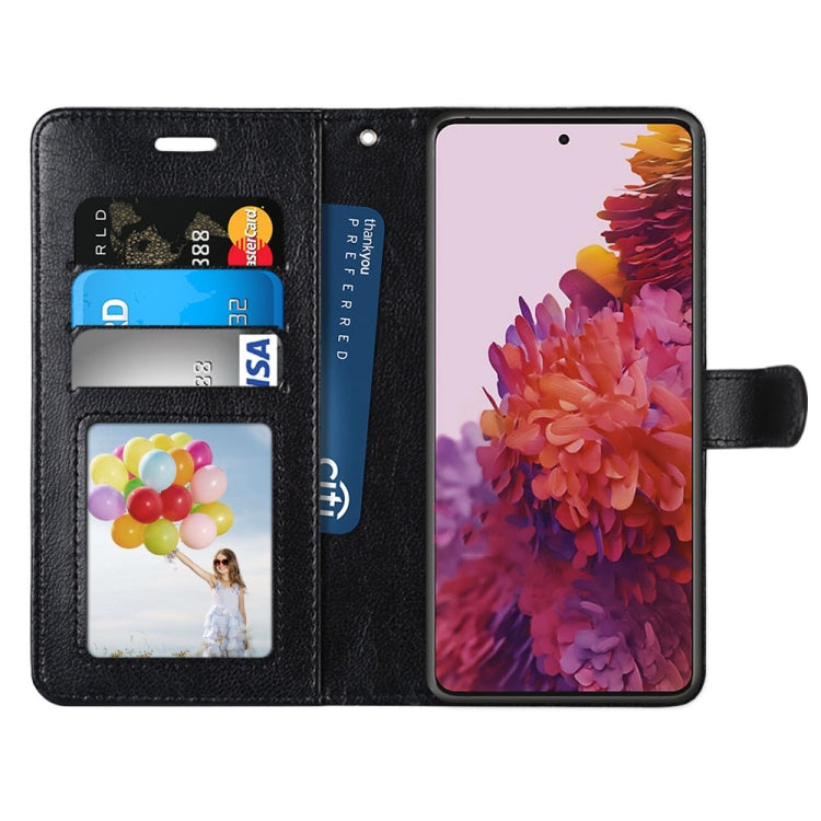 For Samsung Galaxy S21 Ultra 5G Pure Color Horizontal Flip PU Leather Case with Holder & Card Slots & Wallet & Photo Frame