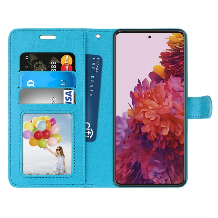 For Samsung Galaxy S21 Ultra 5G Pure Color Horizontal Flip PU Leather Case with Holder & Card Slots & Wallet & Photo Frame
