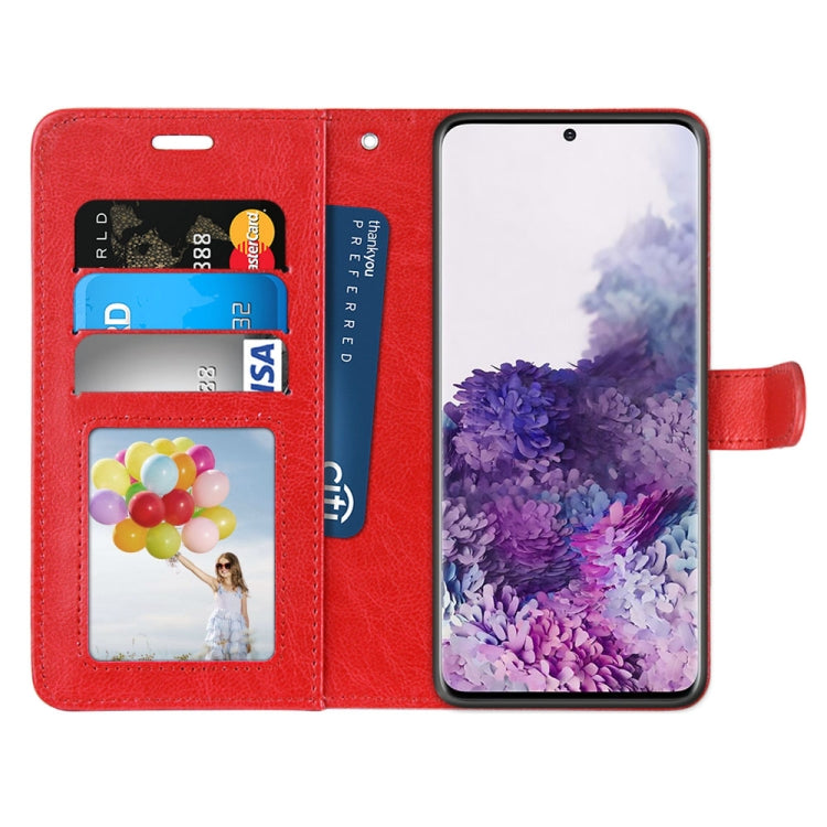 For Samsung Galaxy S21+ 5G Pure Color Horizontal Flip PU Leather Case with Holder & Card Slots & Wallet & Photo Frame