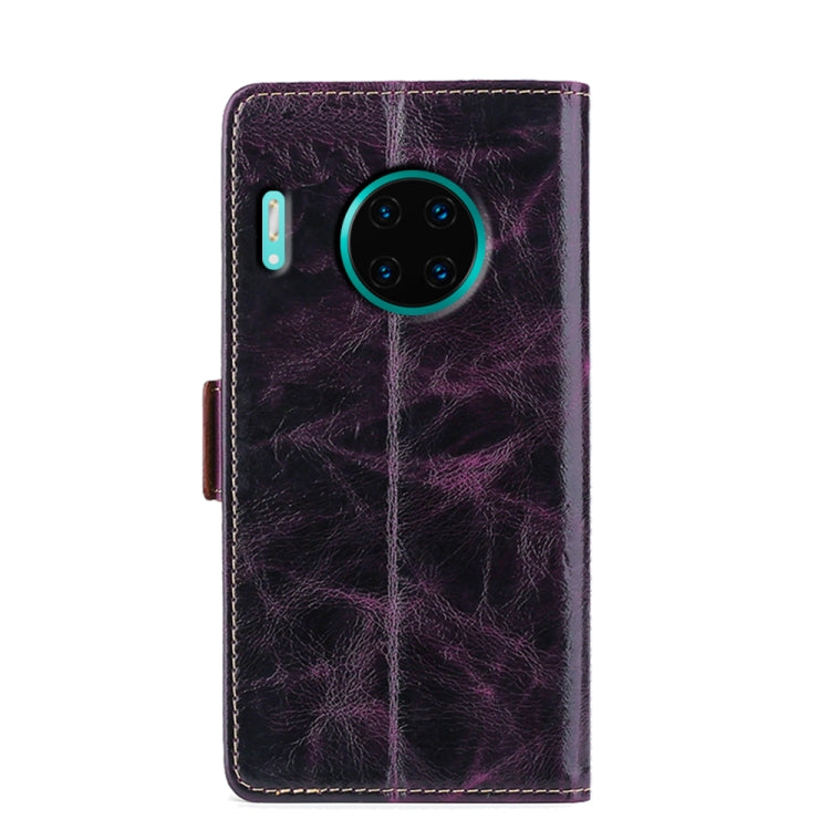 For Huawei Mate 30 Pro Knead Pattern Texture Side Buckle Horizontal Flip Leather Case with Holder & Card Slots