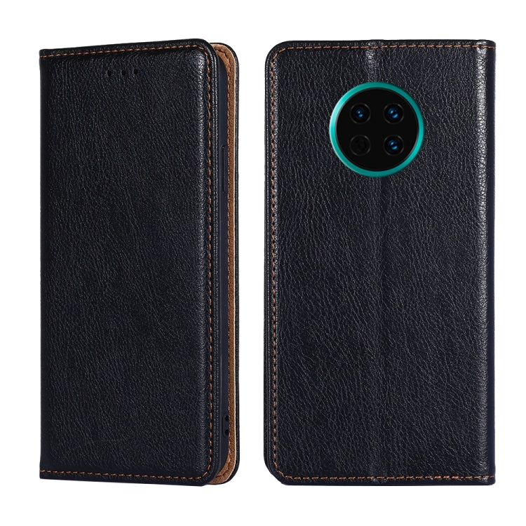 For Huawei Mate 30 PU + TPU Gloss Oil Solid Color Magnetic Horizontal Flip Leather Case with Holder & Card Slot & Wallet