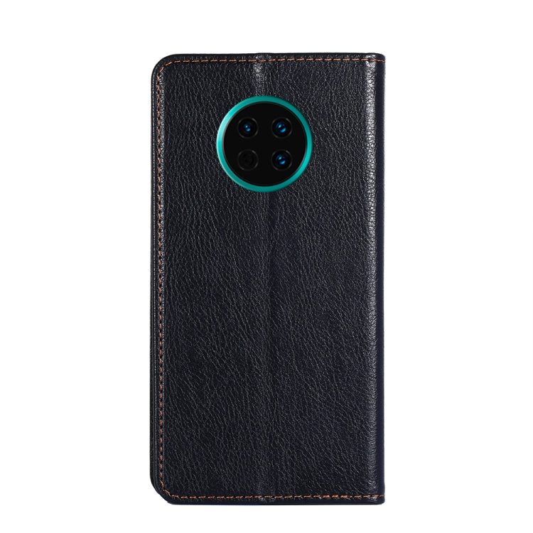 For Huawei Mate 30 PU + TPU Gloss Oil Solid Color Magnetic Horizontal Flip Leather Case with Holder & Card Slot & Wallet