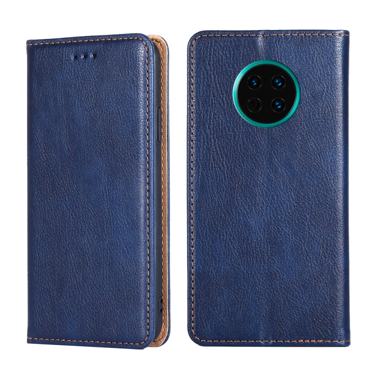 For Huawei Mate 30 PU + TPU Gloss Oil Solid Color Magnetic Horizontal Flip Leather Case with Holder & Card Slot & Wallet