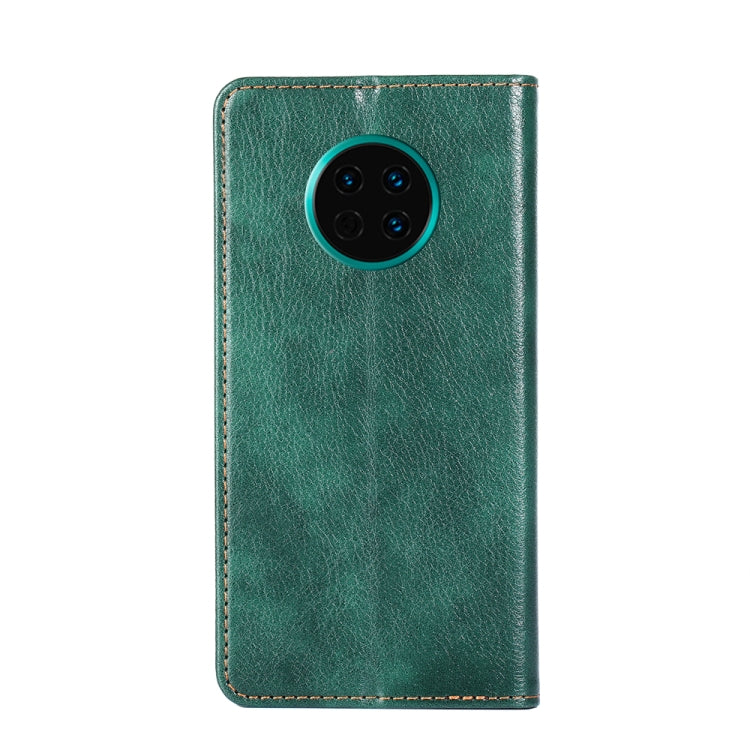For Huawei Mate 30 PU + TPU Gloss Oil Solid Color Magnetic Horizontal Flip Leather Case with Holder & Card Slot & Wallet
