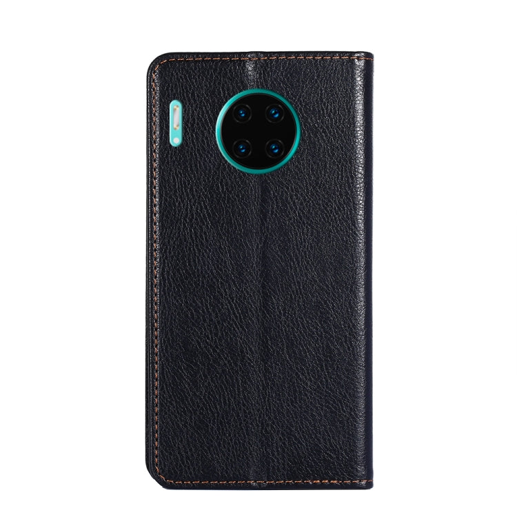 For Huawei Mate 30 Pro PU + TPU Gloss Oil Solid Color Magnetic Horizontal Flip Leather Case with Holder & Card Slot & Wallet