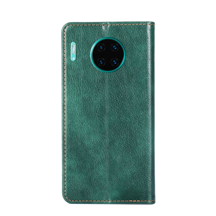 For Huawei Mate 30 Pro PU + TPU Gloss Oil Solid Color Magnetic Horizontal Flip Leather Case with Holder & Card Slot & Wallet