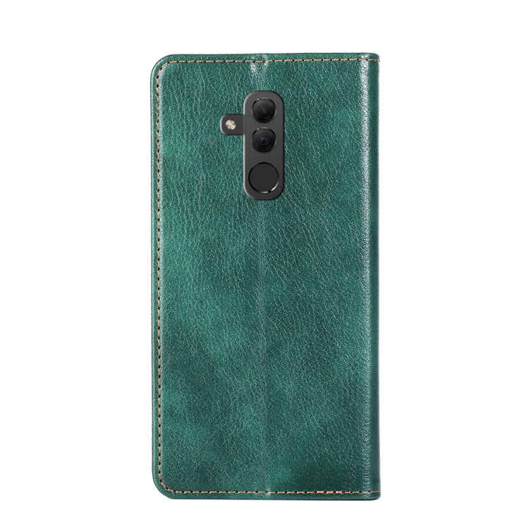 For Huawei Mate 20 lite PU + TPU Gloss Oil Solid Color Magnetic Horizontal Flip Leather Case with Holder & Card Slot & Wallet