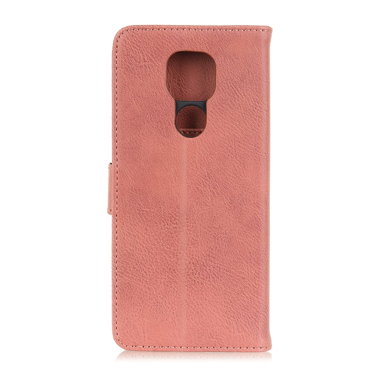 For Motorola Moto G Play 2021 KHAZNEH Cowhide Texture Horizontal Flip Leather Case with Holder & Card Slots & Wallet