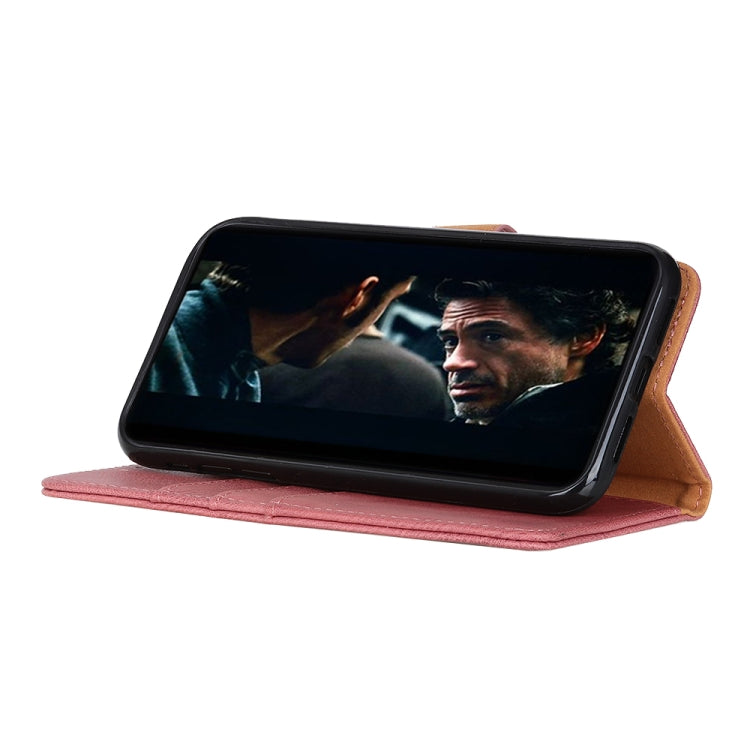 For OnePlus 9 Pro KHAZNEH Cowhide Texture Horizontal Flip Leather Case with Holder & Card Slots & Wallet