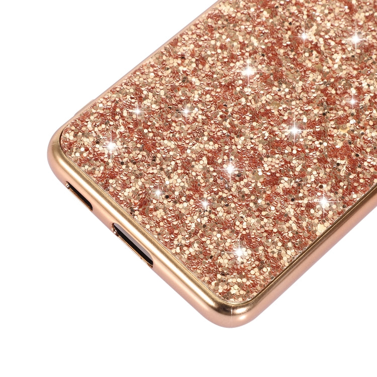For Samsung Galaxy S21 5G Glitter Powder Shockproof TPU Protective Case
