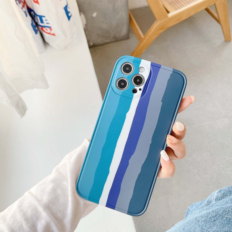 Rainbow IMD Shockproof TPU Protective Case For iPhone 11 Pro