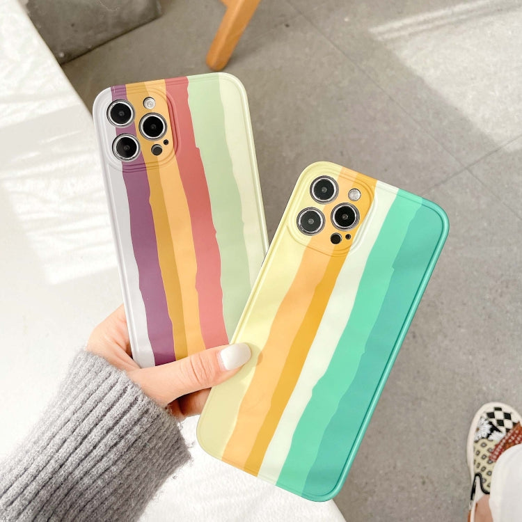 Rainbow IMD Shockproof TPU Protective Case For iPhone 11 Pro Max