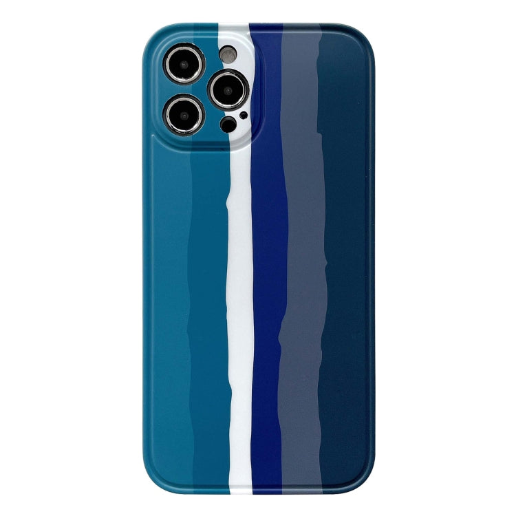 For iPhone 12 Pro Rainbow IMD Shockproof TPU Protective Case