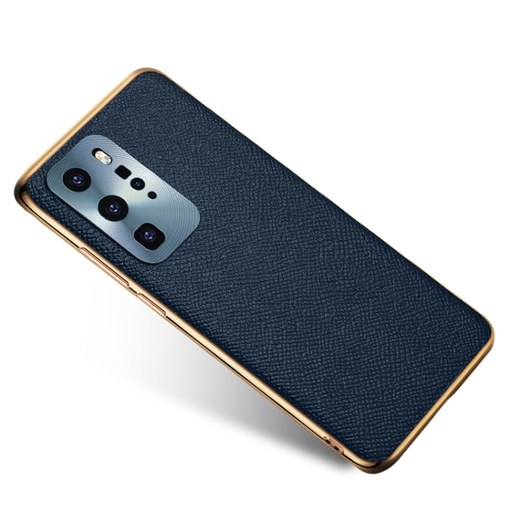 Cowhide Palm Print Shockproof Precise Hole Protective Case For Huawei P40 Pro