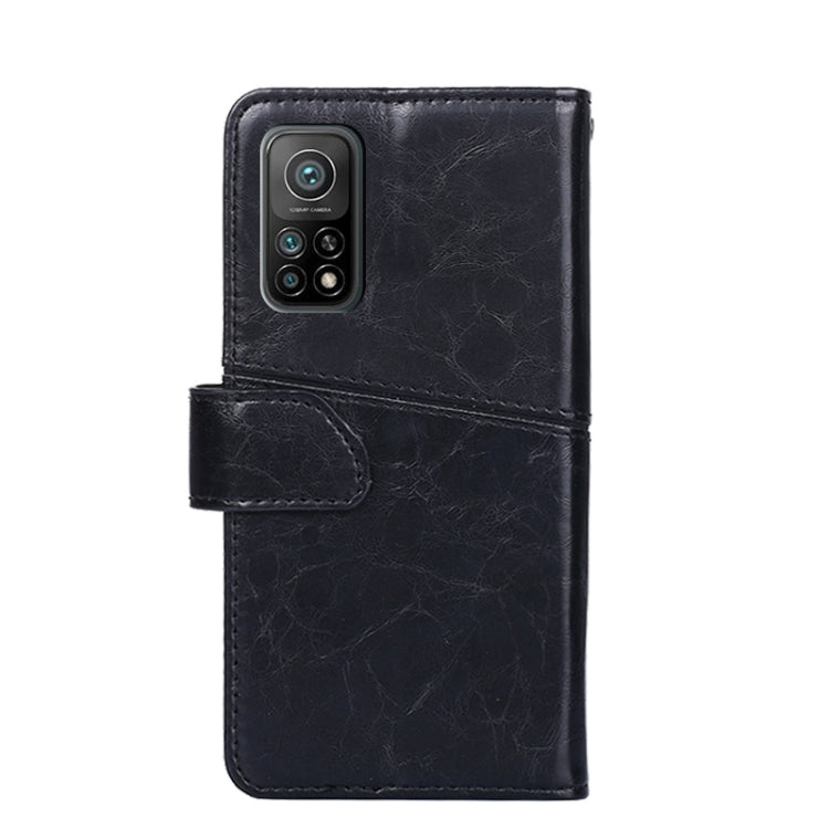 For Xiaomi Redmi K30S Geometric Stitching Horizontal Flip TPU + PU Leather Case with Holder & Card Slots & Wallet