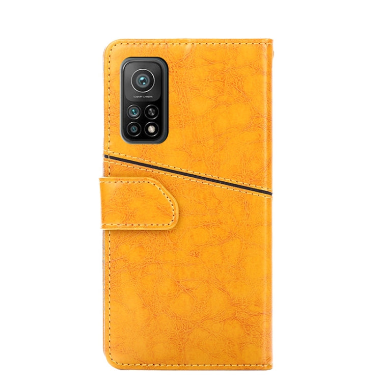 For Xiaomi Redmi K30S Geometric Stitching Horizontal Flip TPU + PU Leather Case with Holder & Card Slots & Wallet