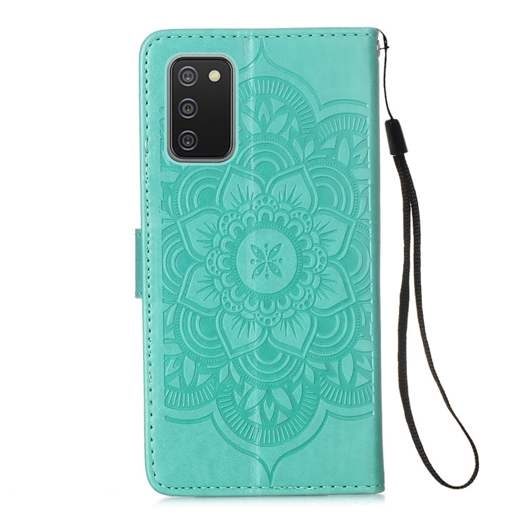 For Samsung Galaxy A02s (European Version) Dream Catcher Printing Horizontal Flip Leather Case with Holder & Card Slots & Wallet & Lanyard